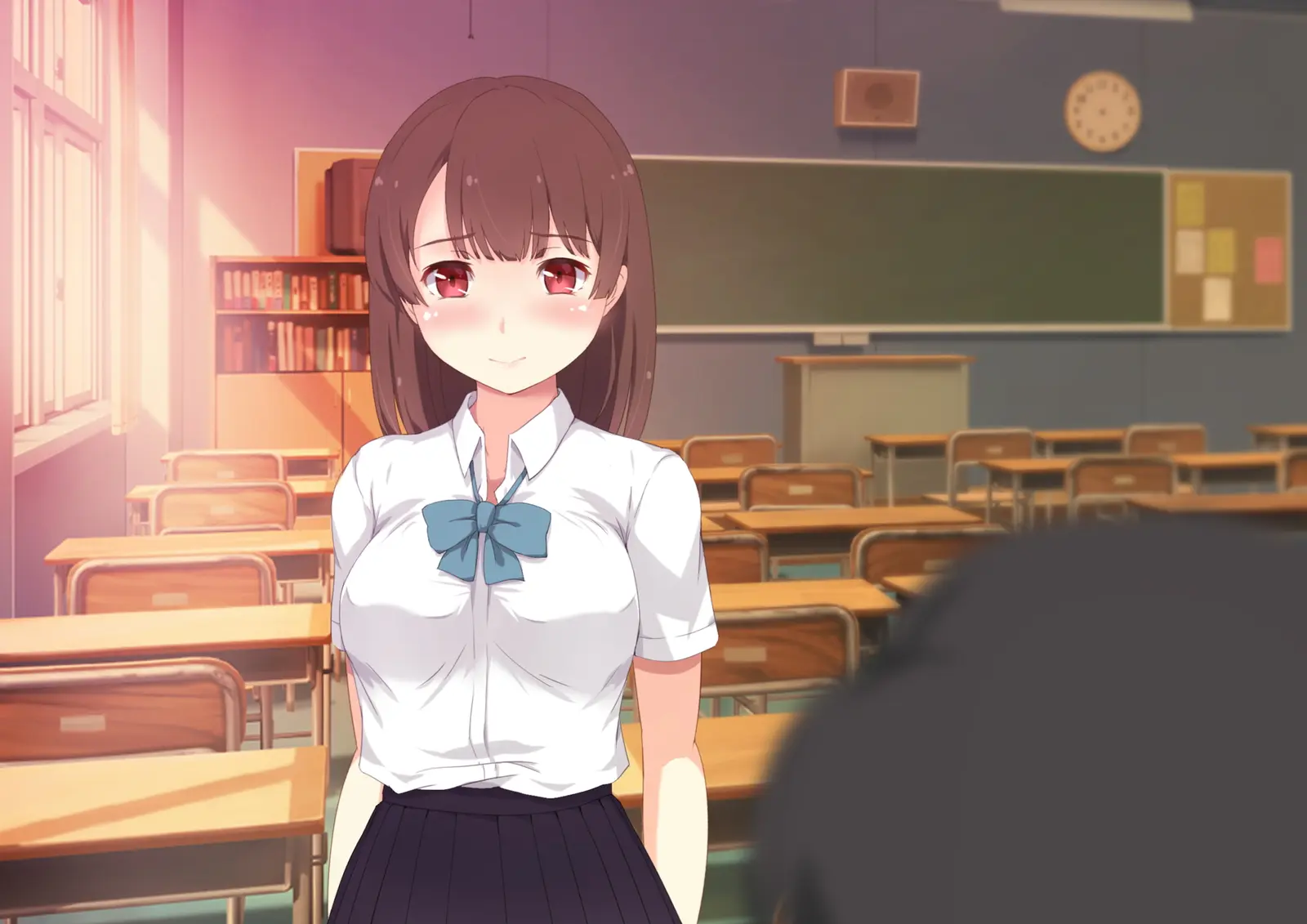 Daremo Inai Bokou Wa JK To Ore No Sex Himitsu Kichi | 아무도 없는 모교는 여고생과 나의 섹스 비밀기지